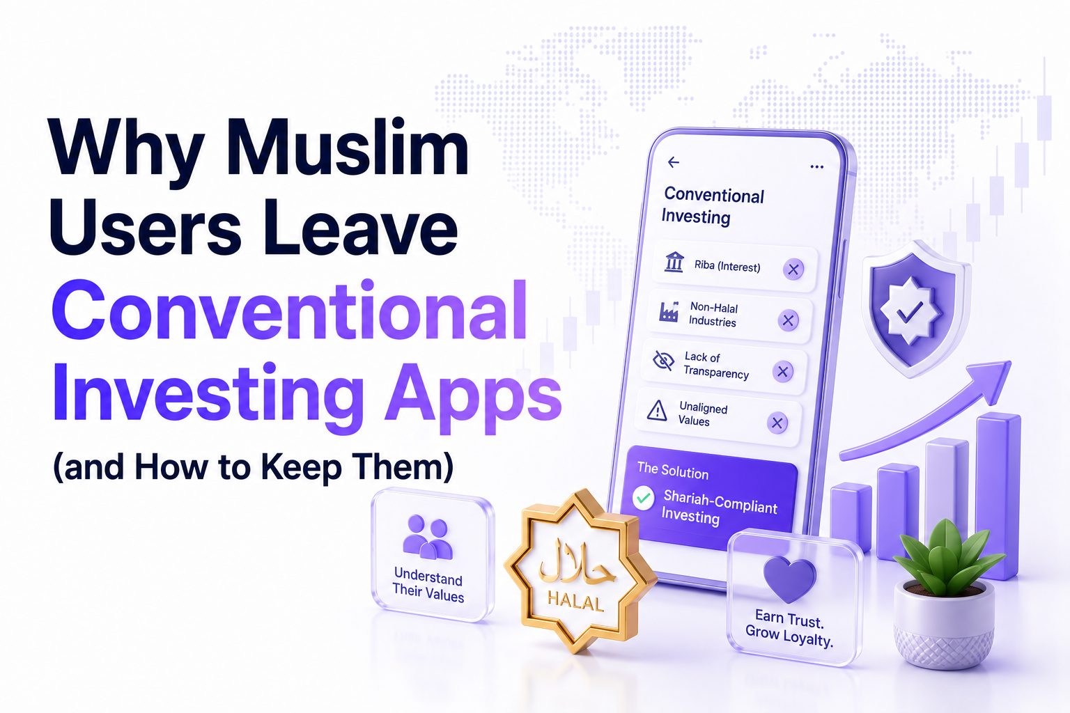 Why Muslim Users Leave Conventional Investing Apps (and How to Keep Them)
